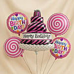 Shiny Birthday Bash Balloon Set