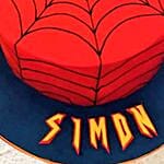 Spiderman Theme Cake 16 Portions Vanilla