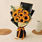 Sunflower Elegance Flower Bouquet