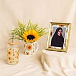 Sunflower Photo Frame Combo
