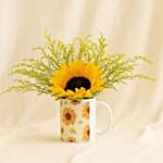 Sunflower Photo Frame Combo