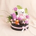 Sweet Embrace Flower N Fragrance Box
