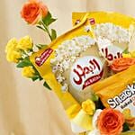 Teddy Bear Delights Rose Box