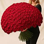 Thousand Heartbeat Bloom Unforgettable 1000 Red Rose Bouquet