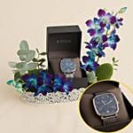 Titan Neo Curve For Men With Orchid Tray