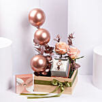 Titan Raga Watch For Her N Flower Box