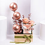 Titan Raga Watch For Her N Flower Box