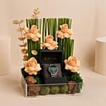 Titan WomenS Casual Watch N Rose Garden