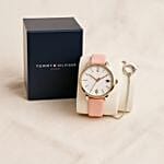 Tommy Hilfiger Women Watch Set N Flower Bouquet