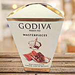 Valentine Special Roses & Godiva Chocolates