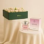 Versace Bright Crystal Perfume With Rose Box