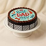 WorldS Best Dad Chocolate Cake 500 Grams