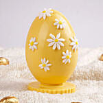 Yellow Easter Flower Chocolate Egg
