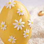 Yellow Easter Flower Chocolate Egg
