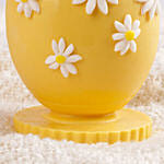 Yellow Easter Flower Chocolate Egg