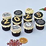 Yummy New Year Cupcake 10 Pieces