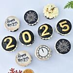 Yummy New Year Cupcake 10 Pieces