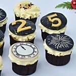 Yummy New Year Cupcake 10 Pieces