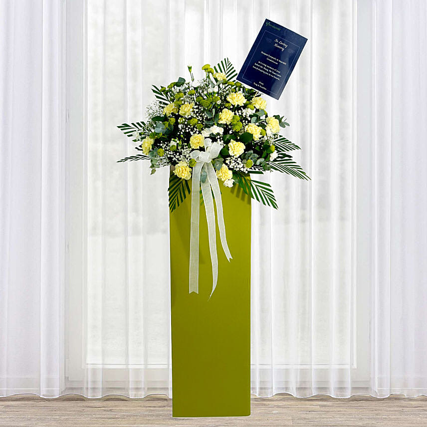 Bless Your Soul Condolence Mixed Flowers