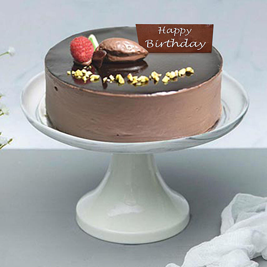 Chocolaty Birthday Cake