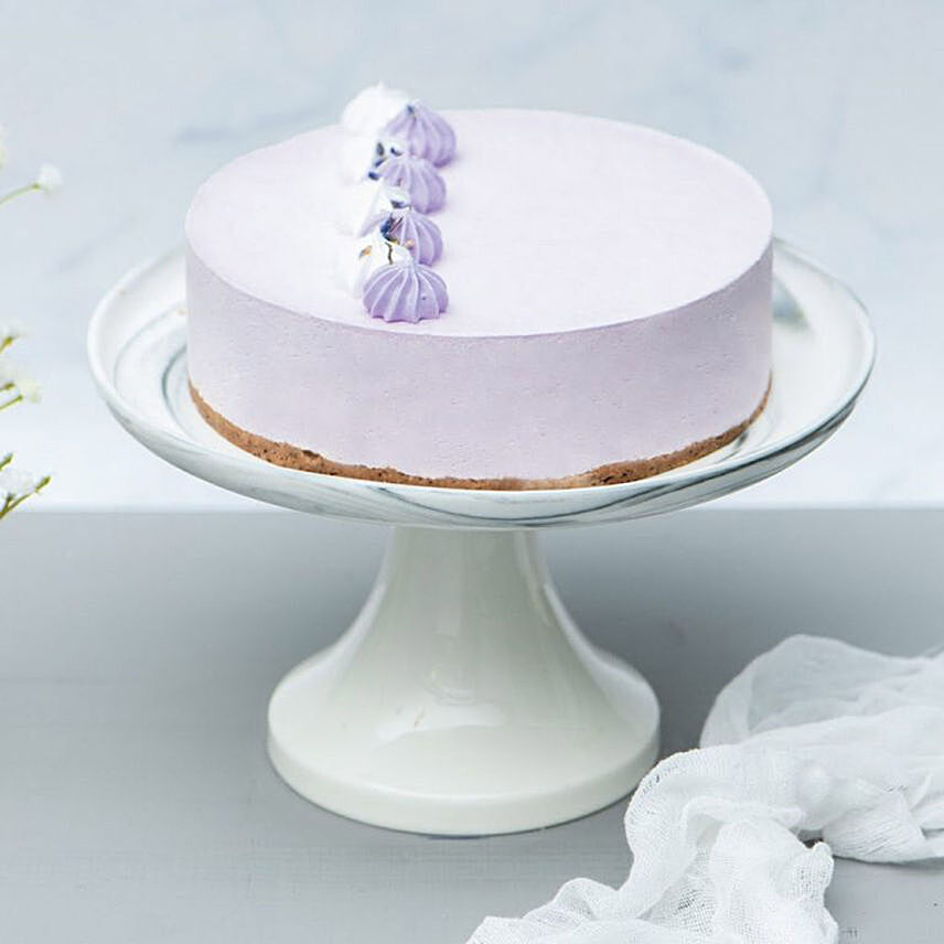 Lavender Flavored Cream Cake