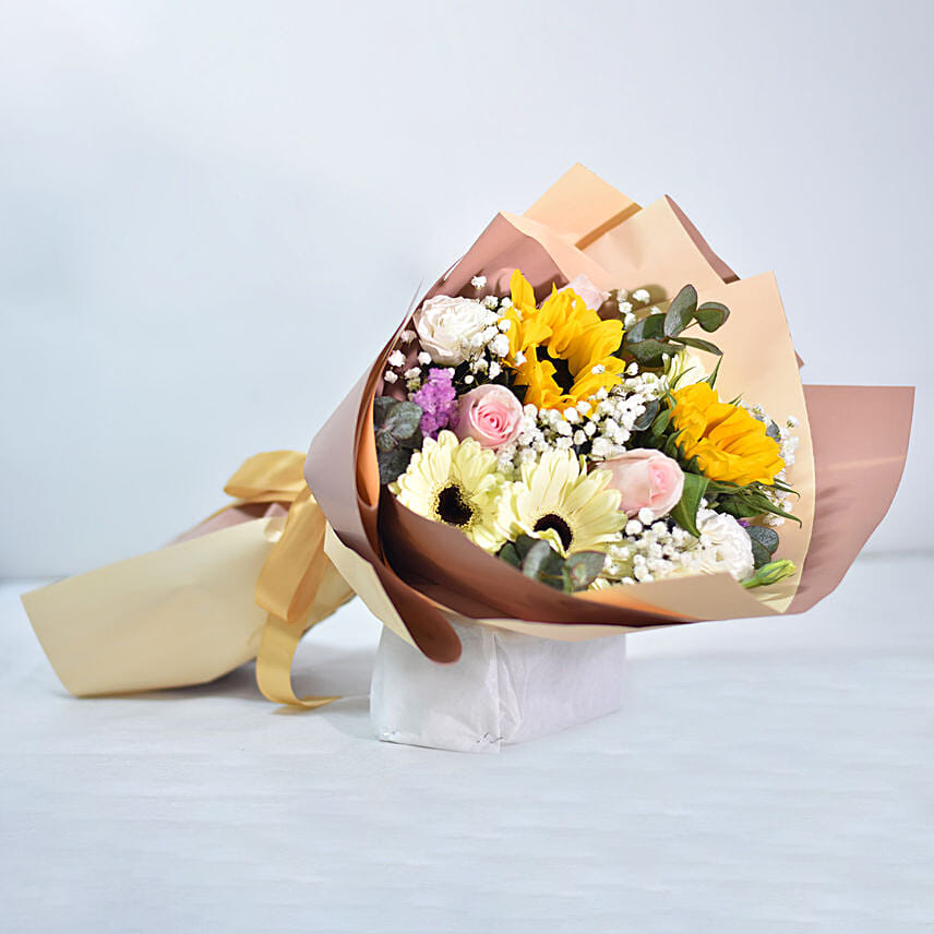 Premium Mixed Flowers Bunch