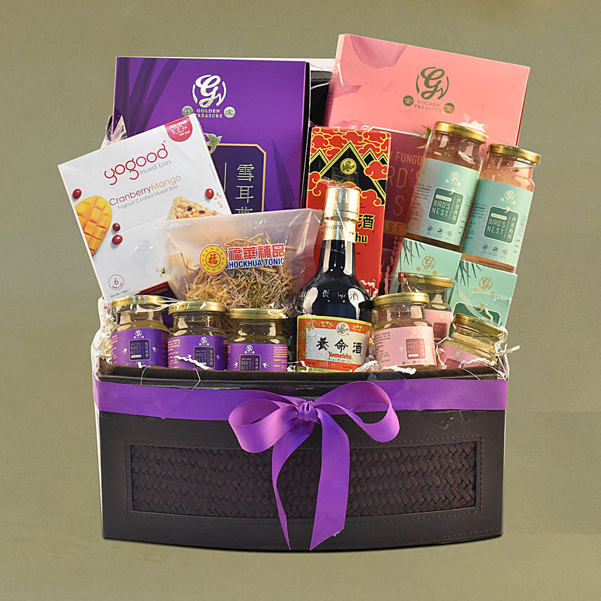 Healthy Drinks & Treats Wellness Hamper