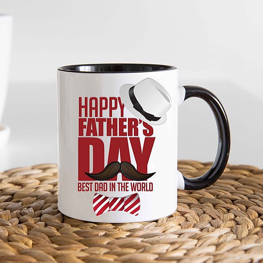 Best Dad in The World Printed Mug