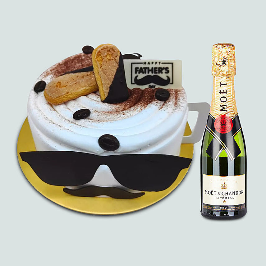Father's Day Special Tiramisu With Moet Champagne