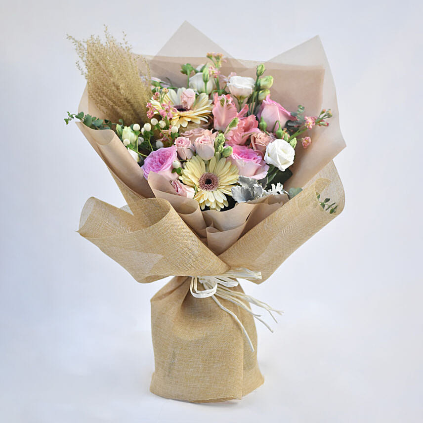 Enchanting Mixed Flowers Bouquet