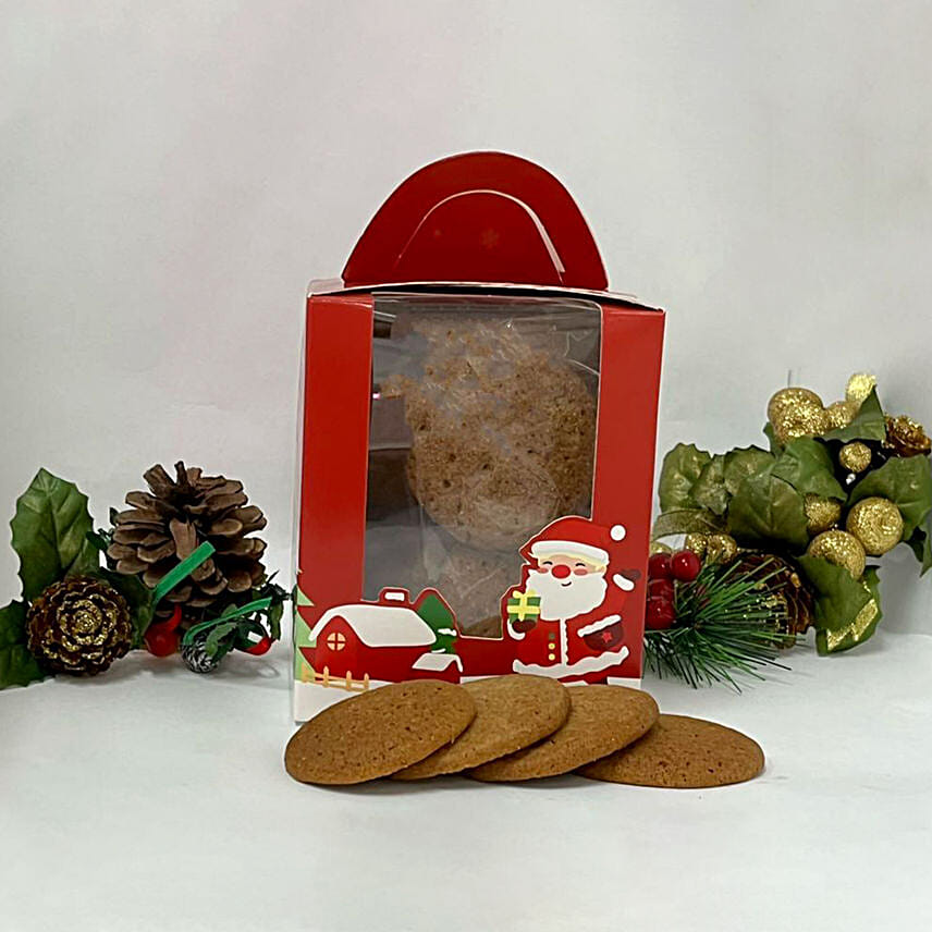 Santa's Ginger Snaps Cookies