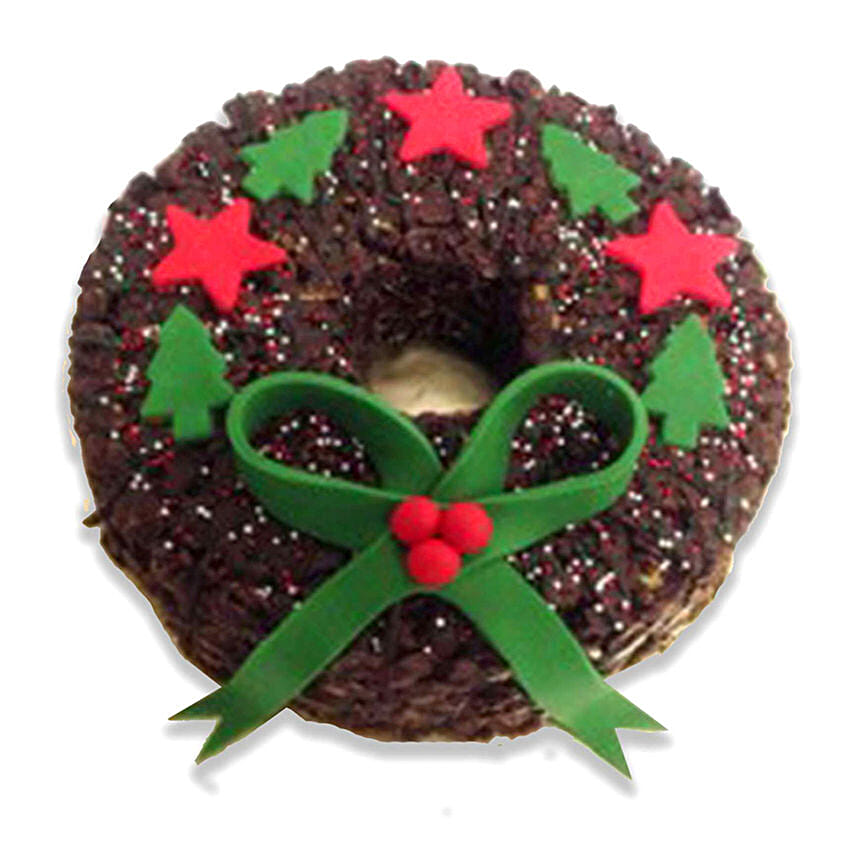 Christmas Chocolatey Wreath