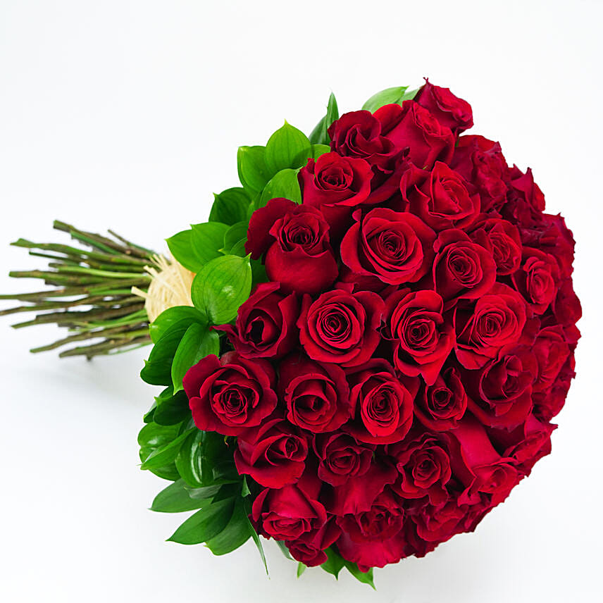 50 Red Roses Posy