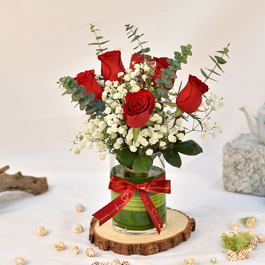 Passionate Petals Love Arrangement