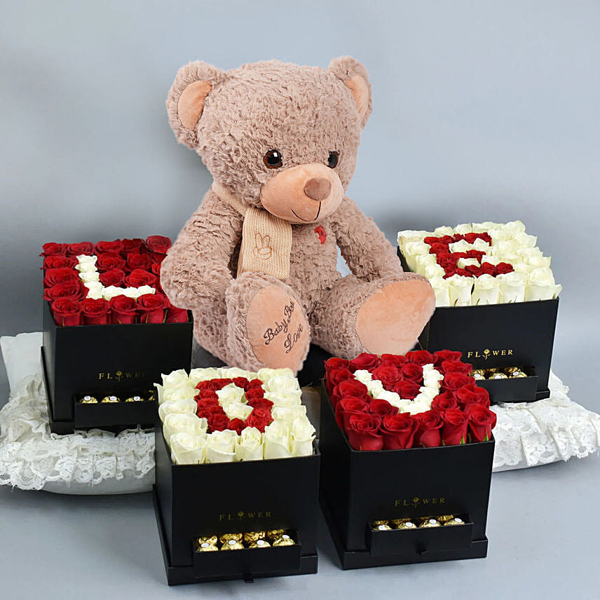 Love Box and Big Teddy