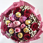 Simply Perfect Chocolatey Flower Bouquet