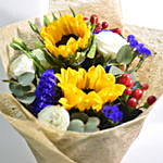 Appealing Mixed Flowers Bunch