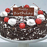 Appetizing Black Forest Cake For Birthday