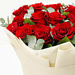 Attractive 20 Red Roses Bouquet