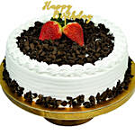 Black Forest Happy Birthday Cake
