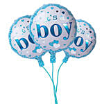 Bouquet Of 3 Its Boy Balloon