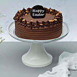 Crunchy Walnut Chocolate Cake For Easter
