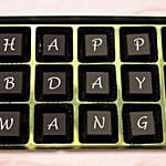 Customized Name Birthday Chocolate