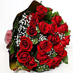 Elegant Bouquet Of 20 Roses