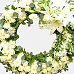 Everlasting White Floral Arrangement