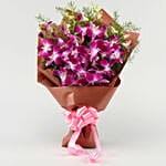 Exotic Purple Orchids Bunch