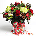 Fascinating Jingle Bells Floral Arrangement