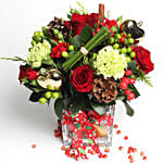 Fascinating Jingle Bells Floral Arrangement