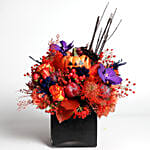 Halloween Special Mixed Flower Arrangement