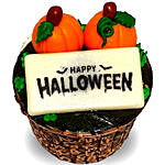 Halloween Theme Chocolate Fudge Cupcakes